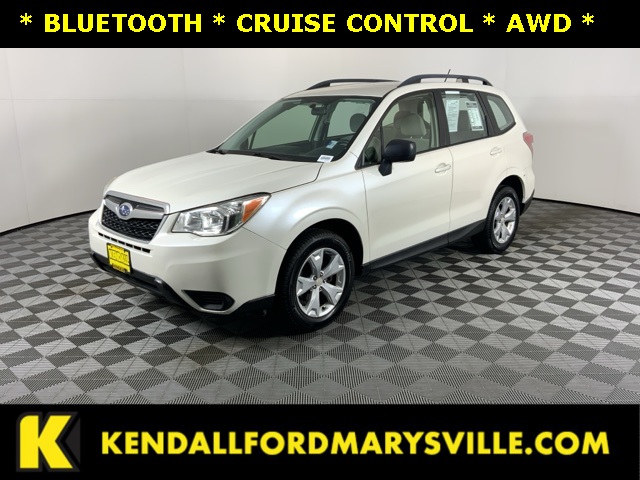 Used 2015 Subaru Forester i with VIN JF2SJABC4FH467842 for sale in Marysville, WA