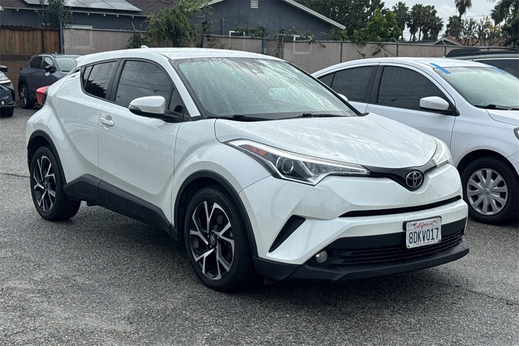 Used 2018 Toyota C-HR XLE Premium with VIN NMTKHMBXXJR042014 for sale in Fullerton, CA