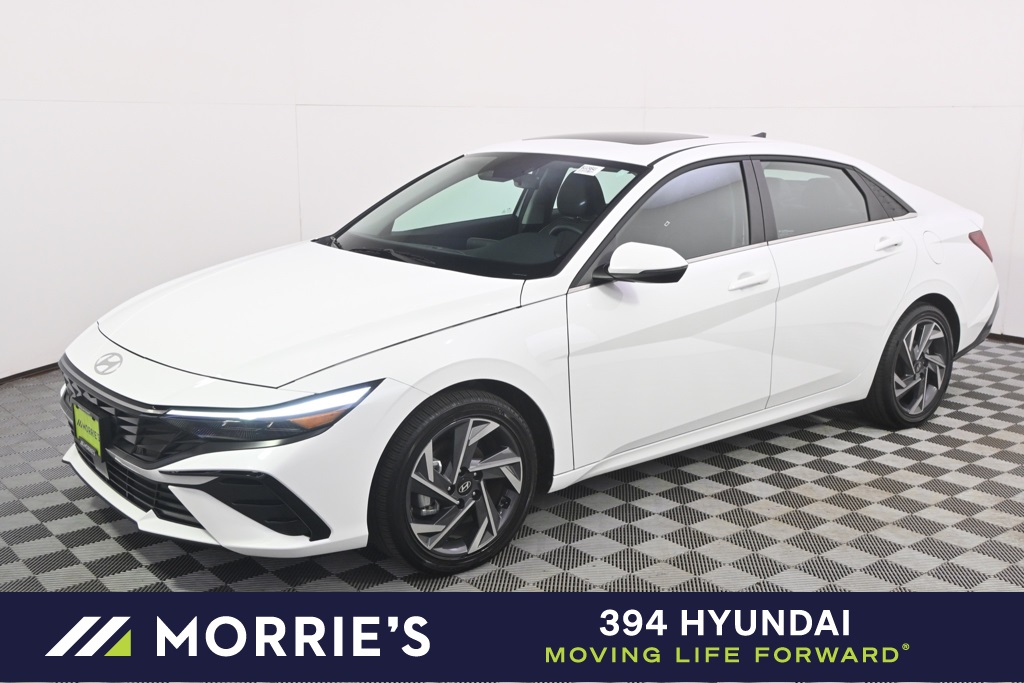 Certified 2025 Hyundai Elantra Limited with VIN KMHLN4DJ2SU124643 for sale in St. Louis Park, Minnesota