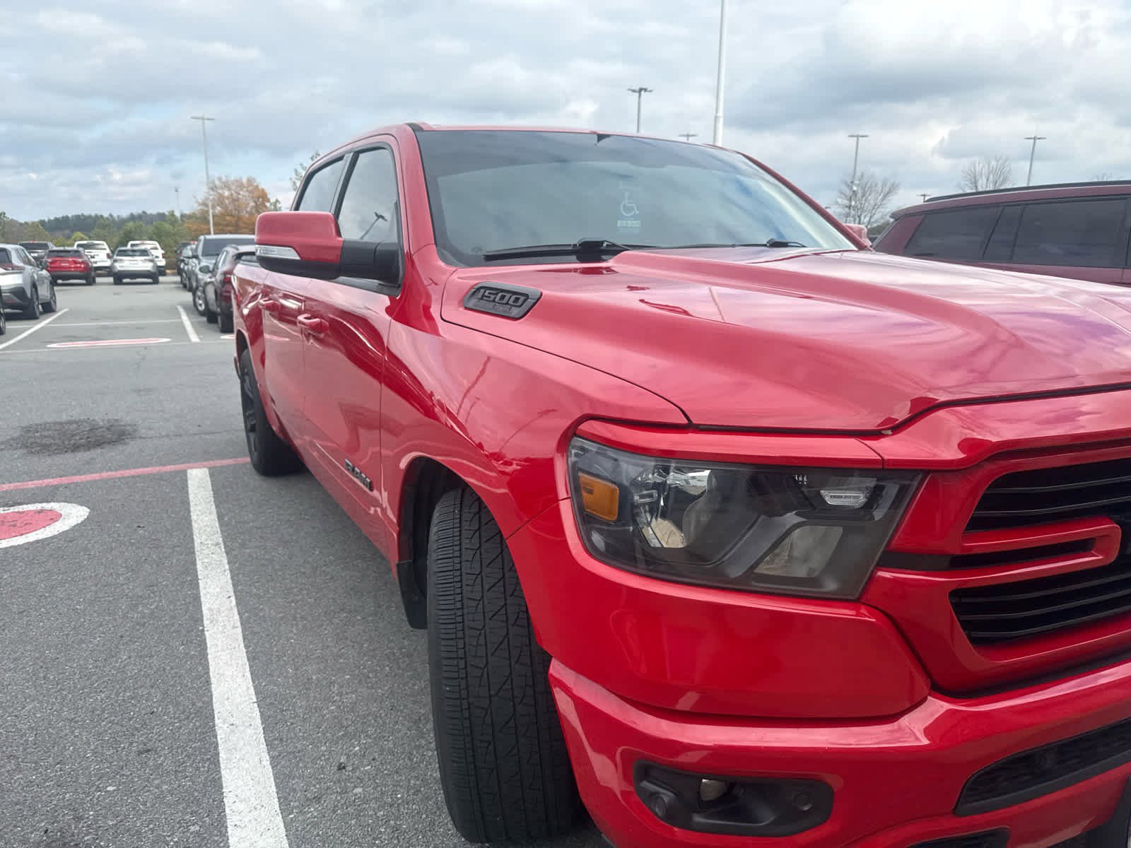 Used 2021 RAM Ram 1500 Pickup Big Horn/Lone Star with VIN 1C6RREFTXMN816290 for sale in Little Rock