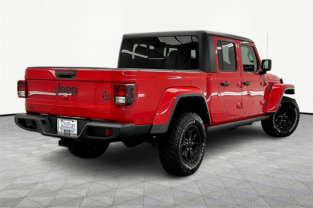 Used 2021 Jeep Gladiator WILLYS with VIN 1C6HJTAG2ML613357 for sale in Kansas City