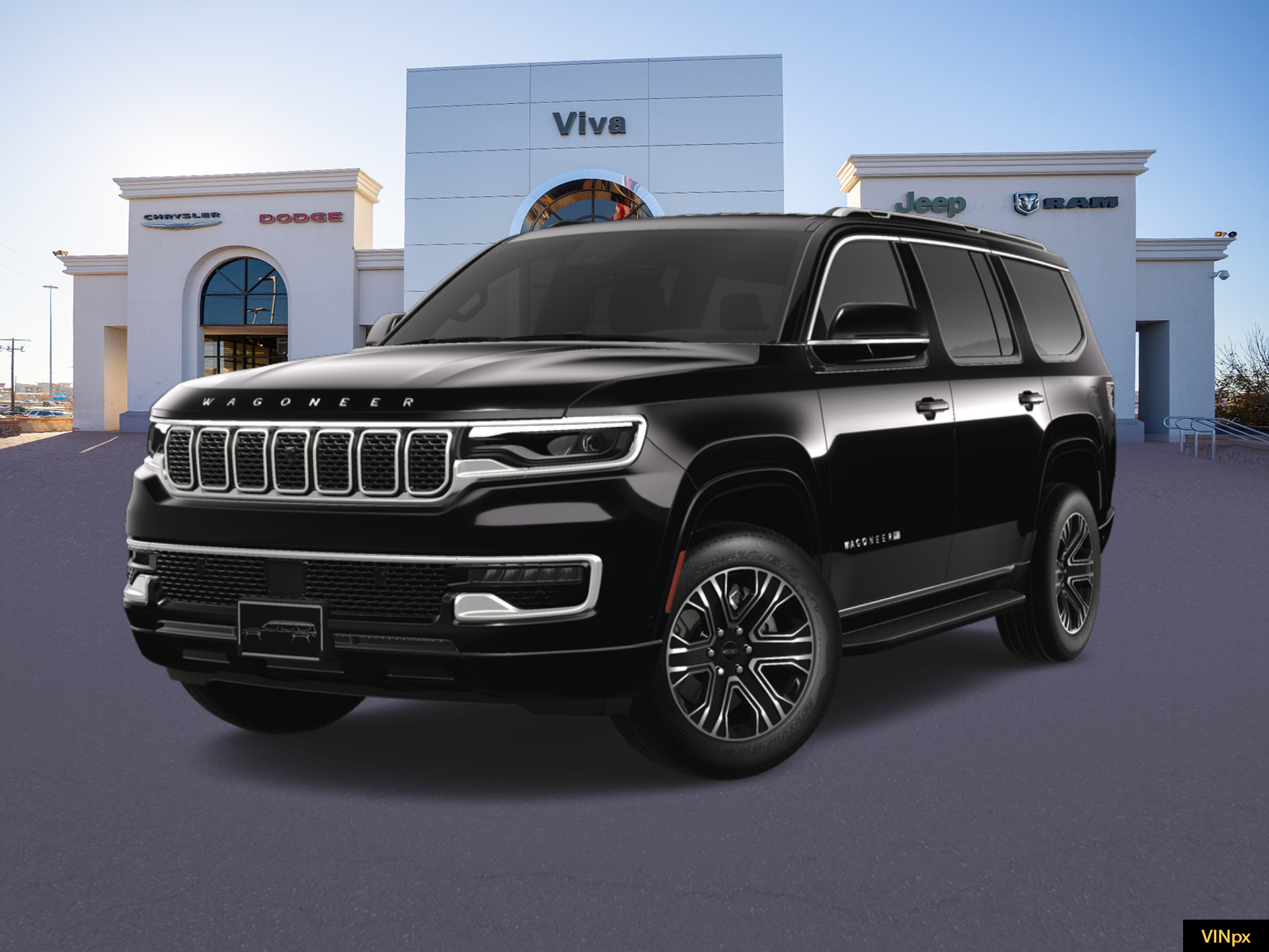 New 2025 Diamond Black Crystal Pearl-Coat Exterior Paint Jeep  image 1