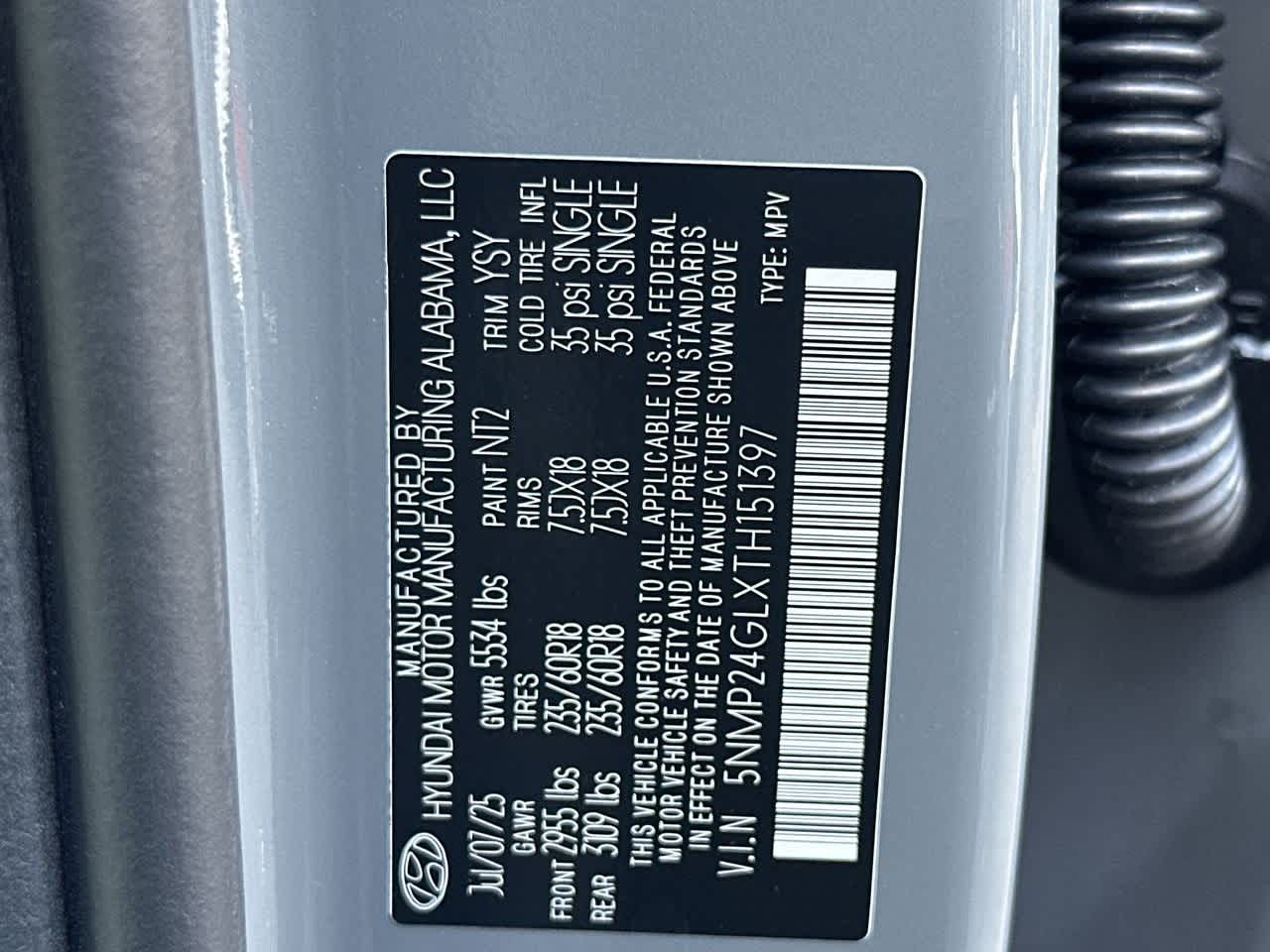 2026 Hyundai Santa Fe SEL photo 27
