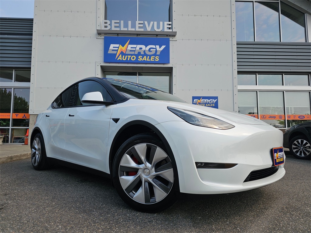 Used 2023 Tesla Model Y Long Range with VIN 7SAYGAEEXPF661218 for sale in Northfield, Minnesota