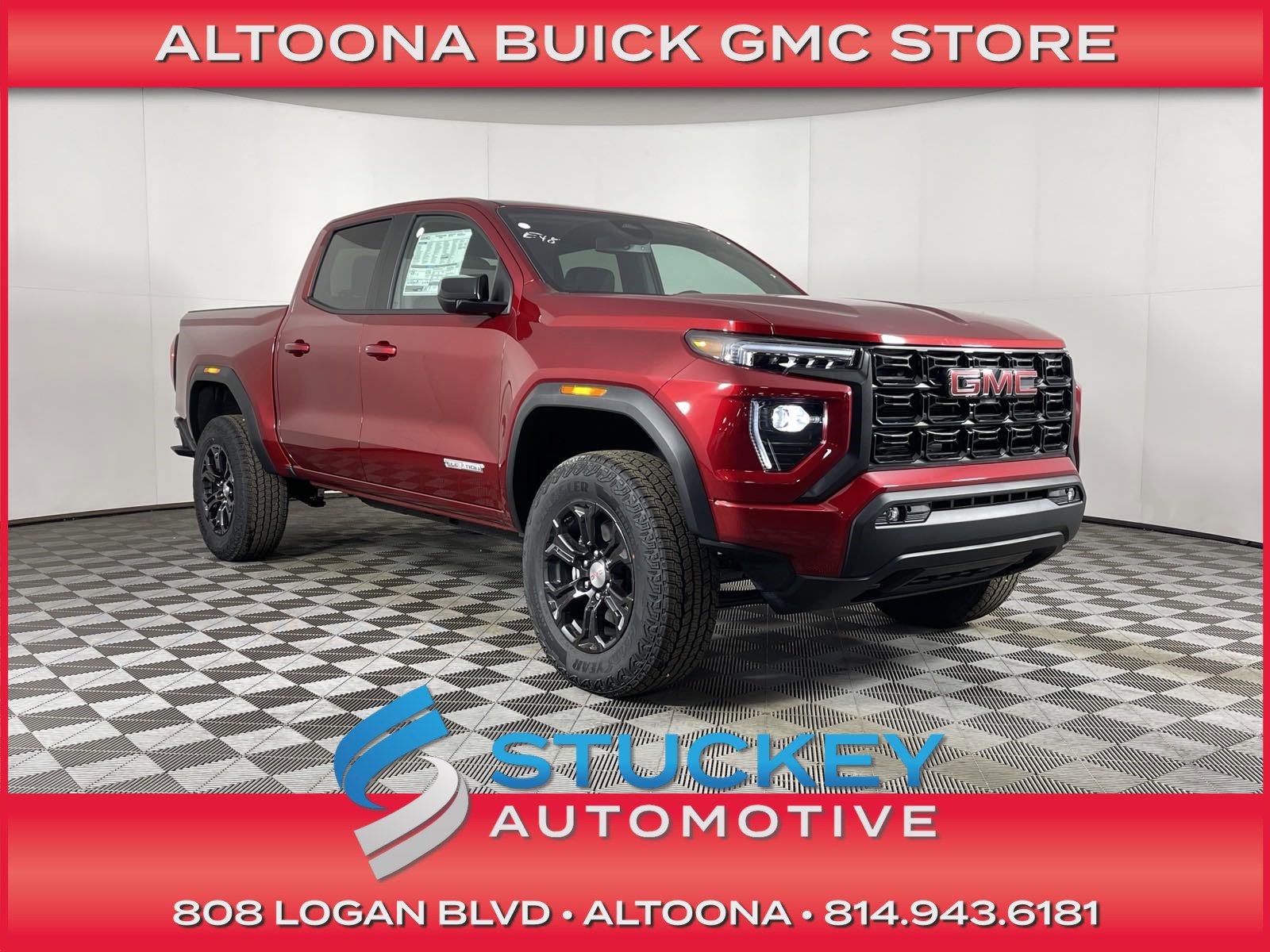 New 2024 GMC Canyon Elevation Crew Cab in Altoona 24GT184 Stuckey GMC