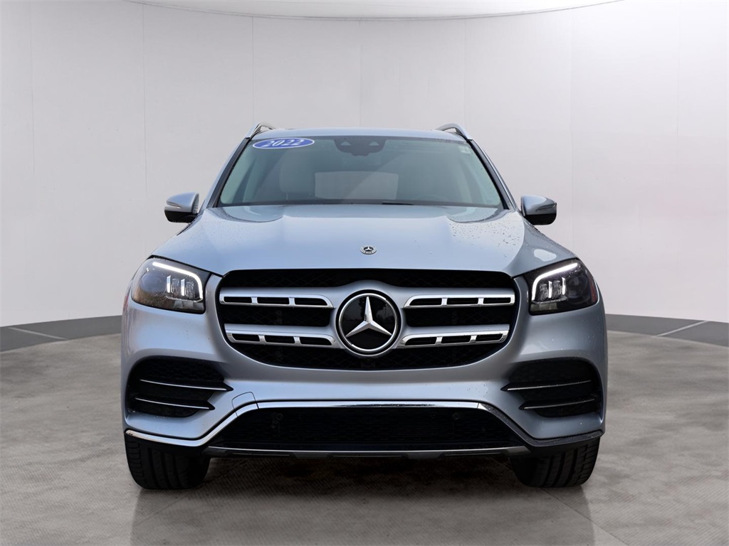 Certified 2022 Mercedes-Benz GLS GLS450 with VIN 4JGFF5KE5NA798488 for sale in Kansas City
