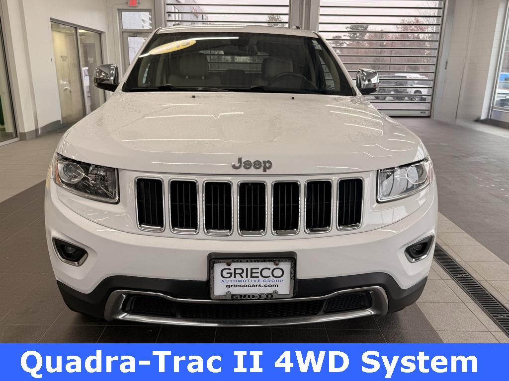 Certified 2015 Jeep Grand Cherokee Limited with VIN 1C4RJFBG8FC844831 for sale in Methuen, MA