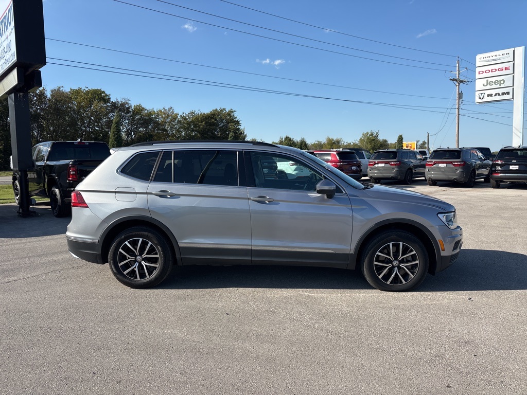 Used 2021 Volkswagen Tiguan SE R-LINE BLACK with VIN 3VV3B7AX0MM008745 for sale in Pryor, OK