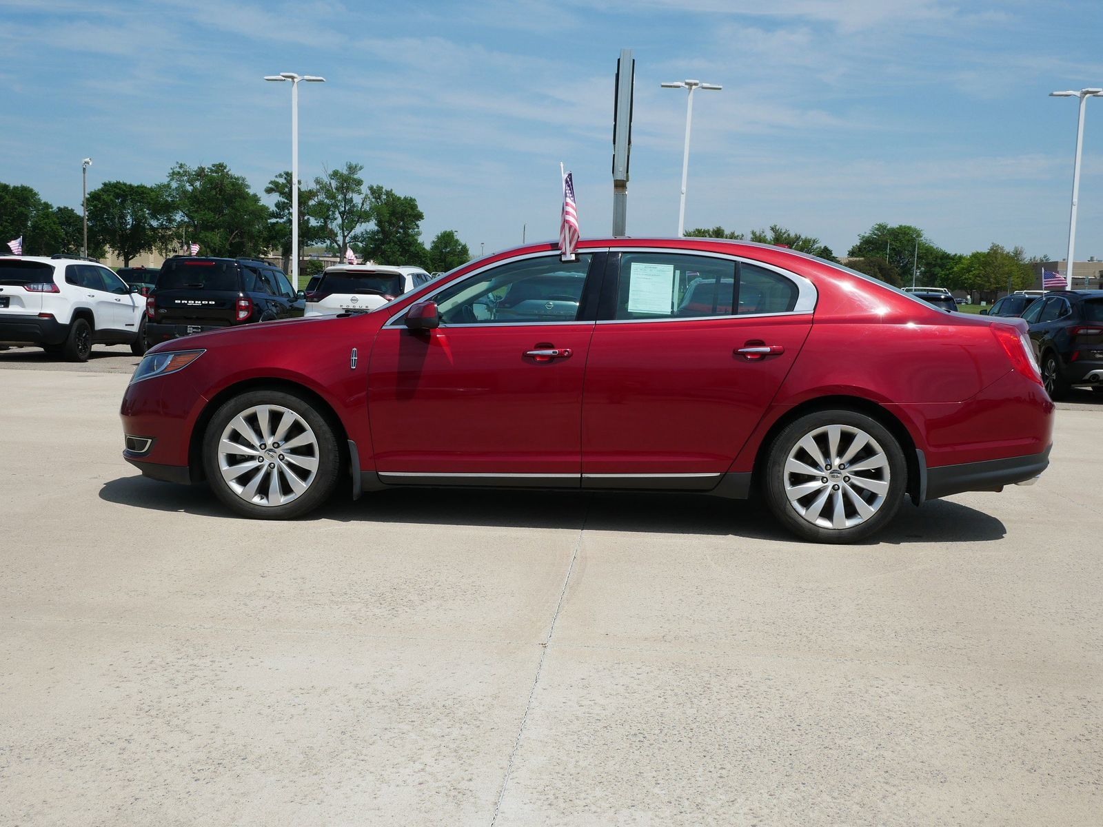 Used 2014 Lincoln MKS Base with VIN 1LNHL9DK3EG606512 for sale in Willmar, MN