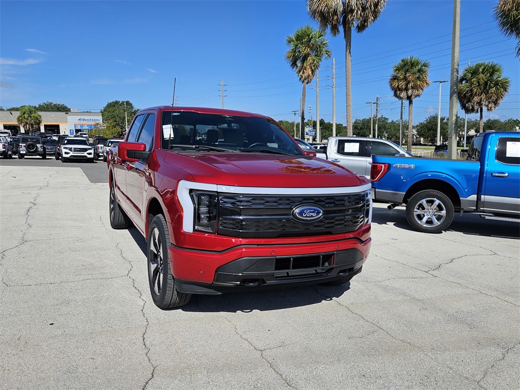 Used 2023 Ford F-150 Lightning Platinum with VIN 1FT6W1EVXPWG11969 for sale in Clermont, FL