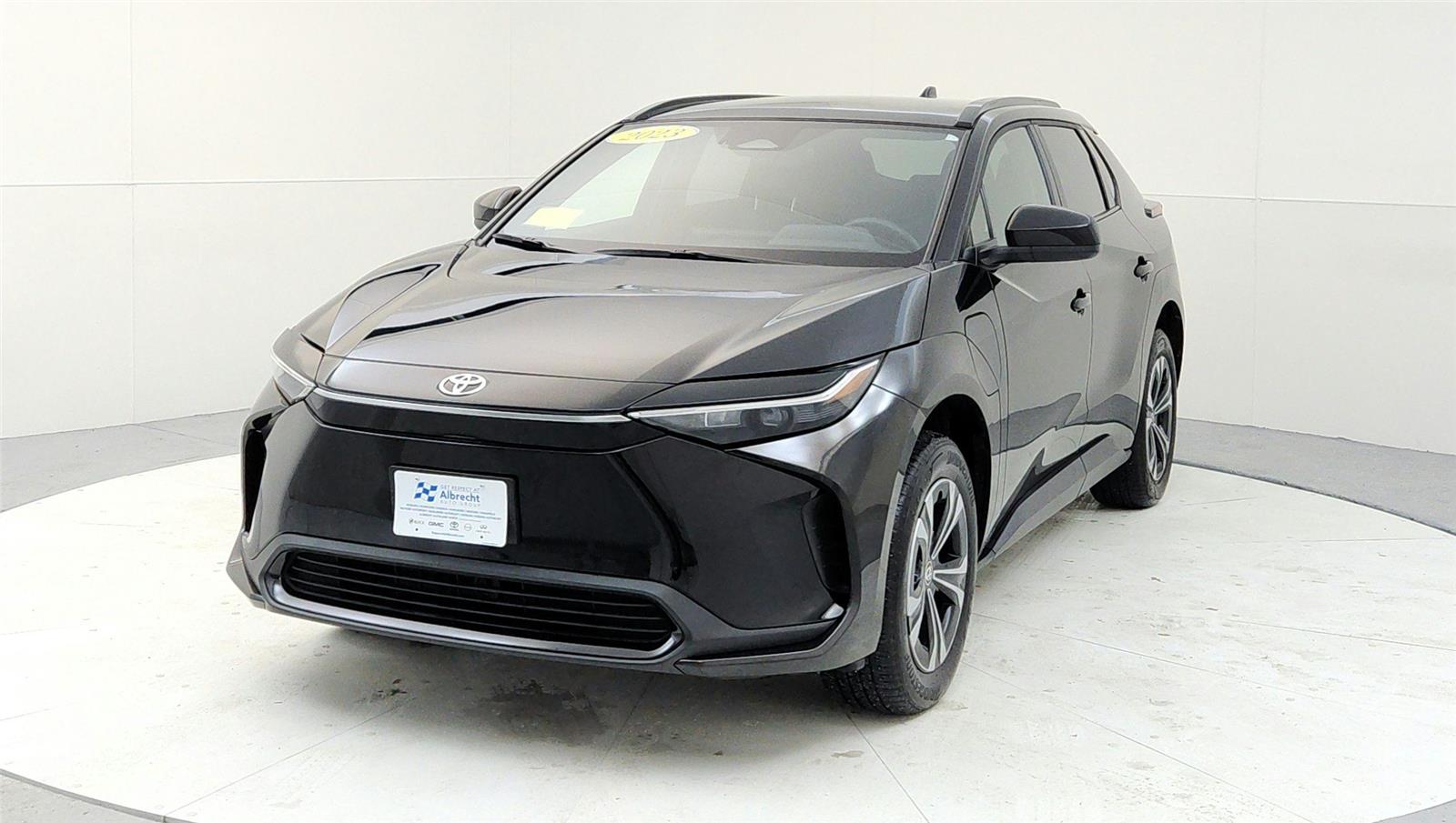 Used 2023 Toyota bZ4X XLE with VIN JTMABACA0PA030757 for sale in Woburn, MA