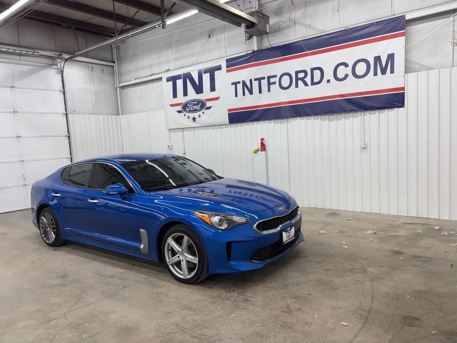 Certified 2018 Kia Stinger Stinger with VIN KNAE15LA1J6025201 for sale in Red Oak, IA