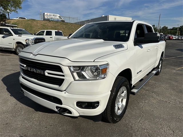 Certified 2021 RAM Ram 1500 Pickup Big Horn/Lone Star with VIN 1C6SRFMT0MN819287 for sale in Kansas City