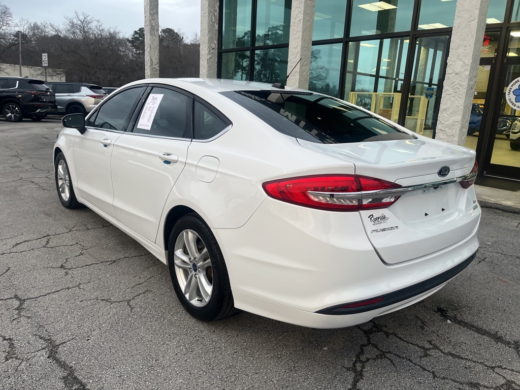 Used 2018 Ford Fusion SE with VIN 3FA6P0HD2JR157744 for sale in New Bern, NC