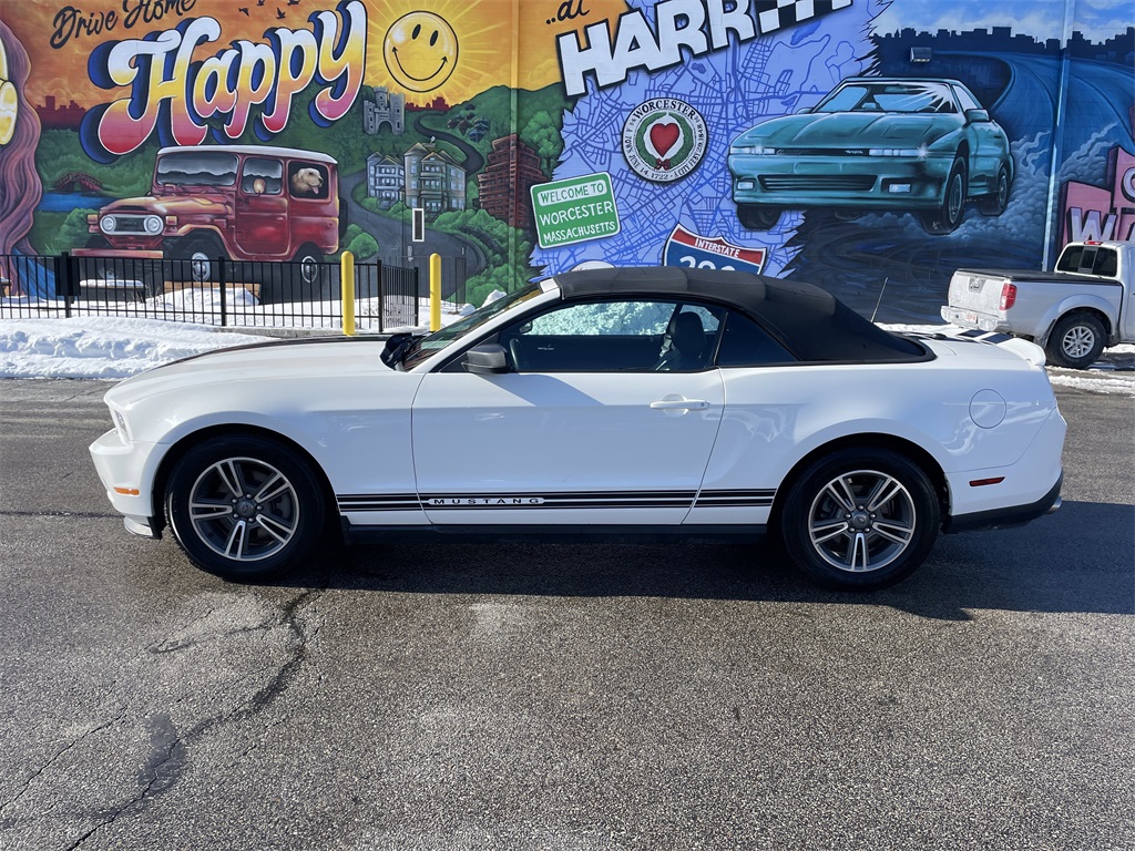 Used 2012 Ford Mustang V6 Premium with VIN 1ZVBP8EM5C5283076 for sale in Worcester, MA