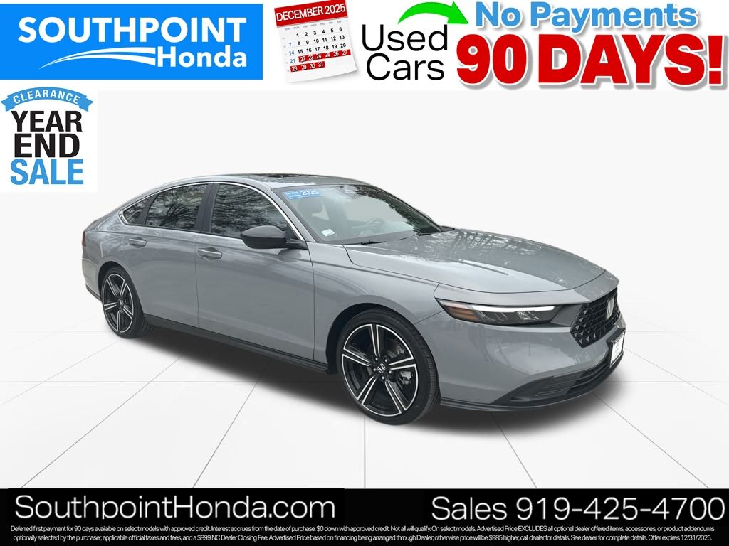 2025 Honda Accord Hybrid Sport