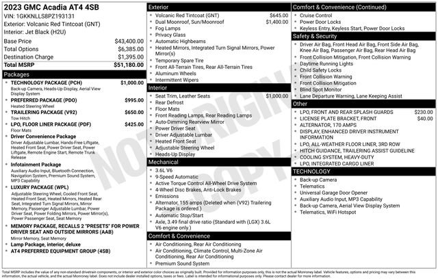 2023 GMC Acadia AT4's photo