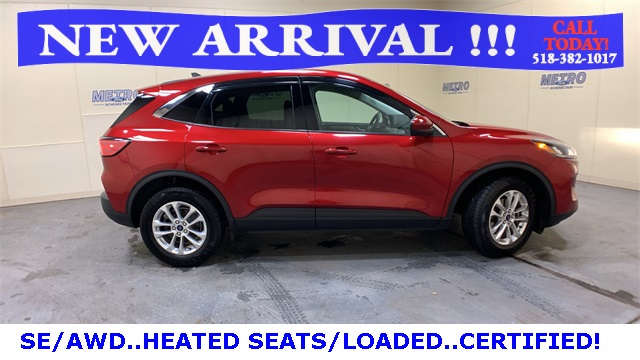 Used 2021 Ford Escape SE with VIN 1FMCU9G62MUA26593 for sale in Schenectady, NY