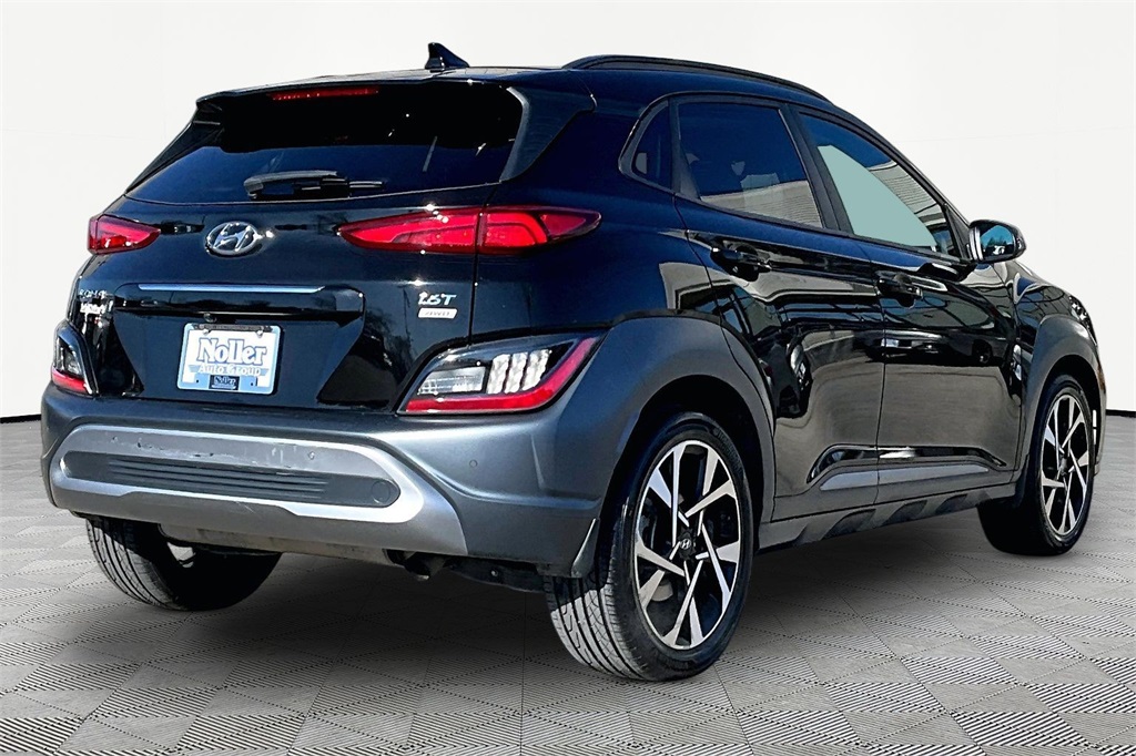 Used 2022 Hyundai Kona Limited with VIN KM8K5CA37NU925729 for sale in Kansas City
