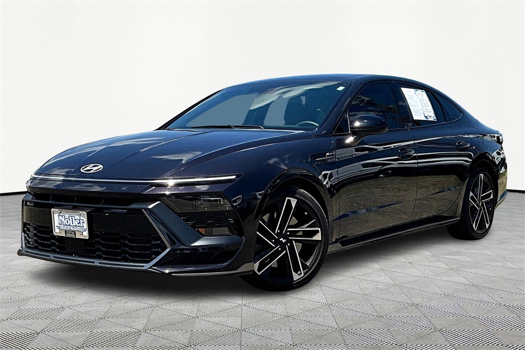 Used 2024 Hyundai Sonata N Line with VIN KMHL54JC9RA400494 for sale in Kansas City