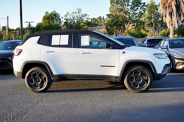 Used 2023 White Jeep Trailhawk image 6