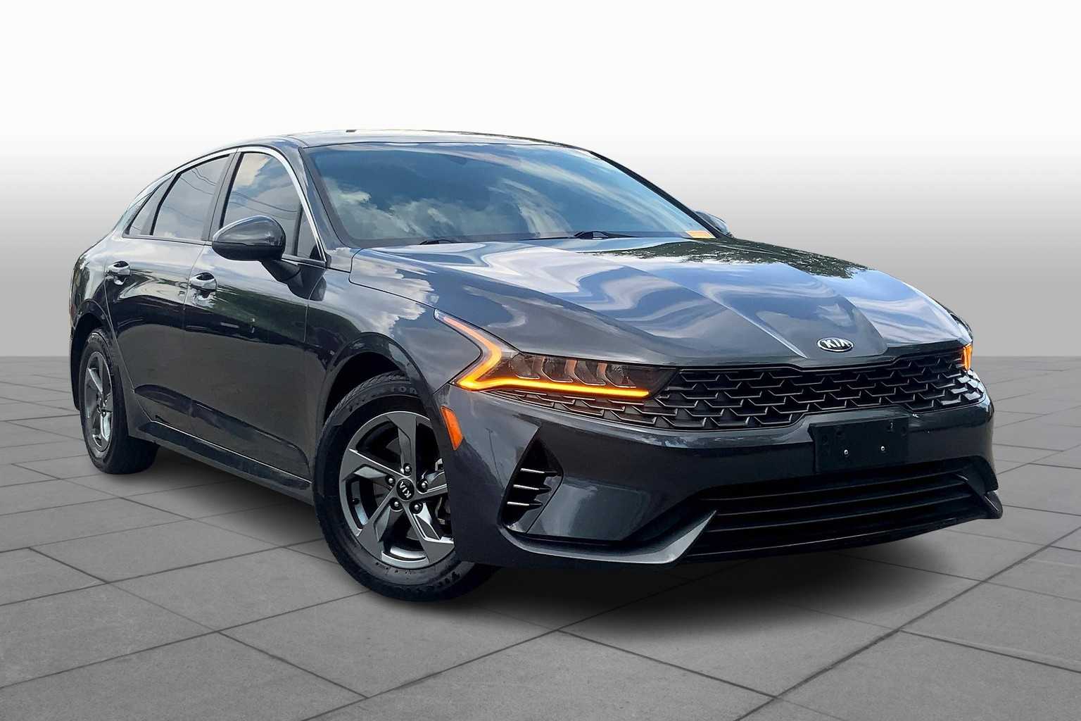Certified 2021 Kia K5 LXS with VIN 5XXG14J23MG019584 for sale in Kansas City