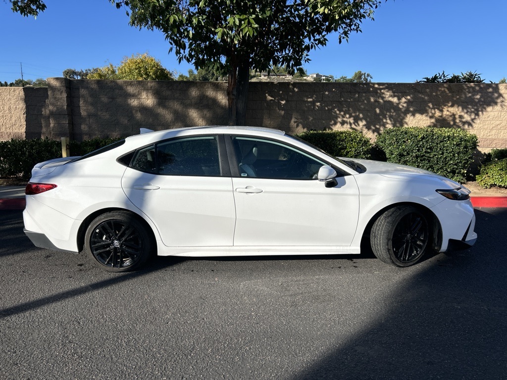 Used 2025 White Toyota SE image 8