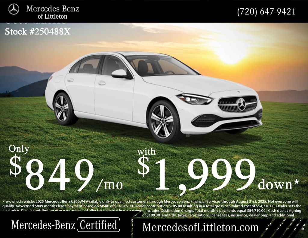 2025 Mercedes Benz C 300 4MATIC photo 2