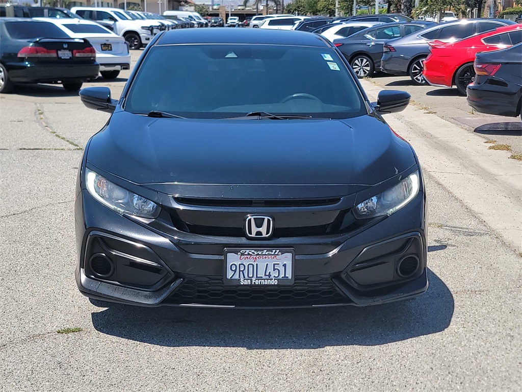 Used 2021 Honda Civic Hatchback LX with VIN SHHFK7H32MU405231 for sale in San Fernando, CA