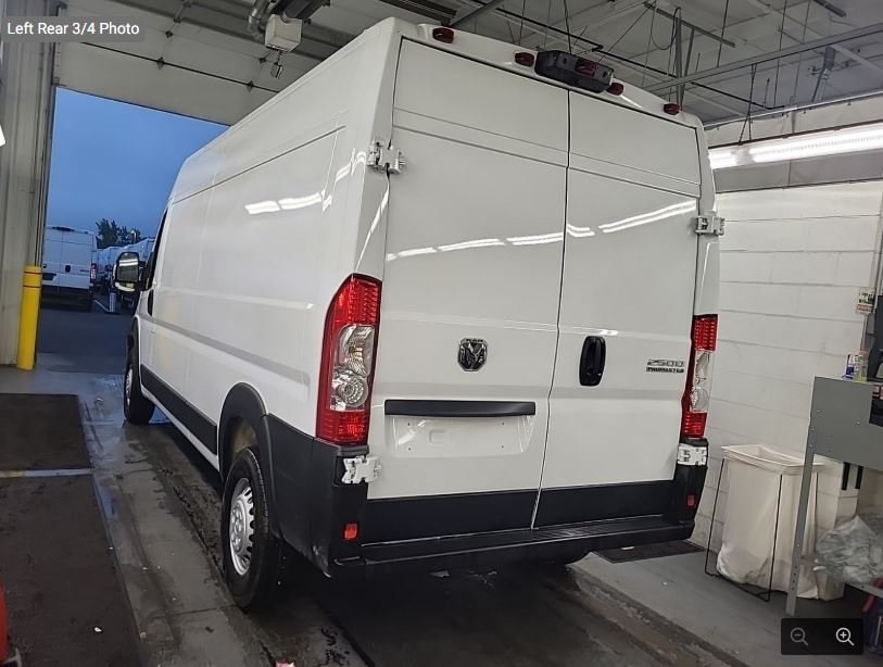 Used 2025 RAM ProMaster Cargo Van Base with VIN 3C6LRVDG7SE552202 for sale in Kansas City
