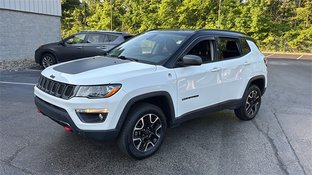 Used 2020 Jeep Compass Trailhawk with VIN 3C4NJDDB6LT151423 for sale in Delaware, OH