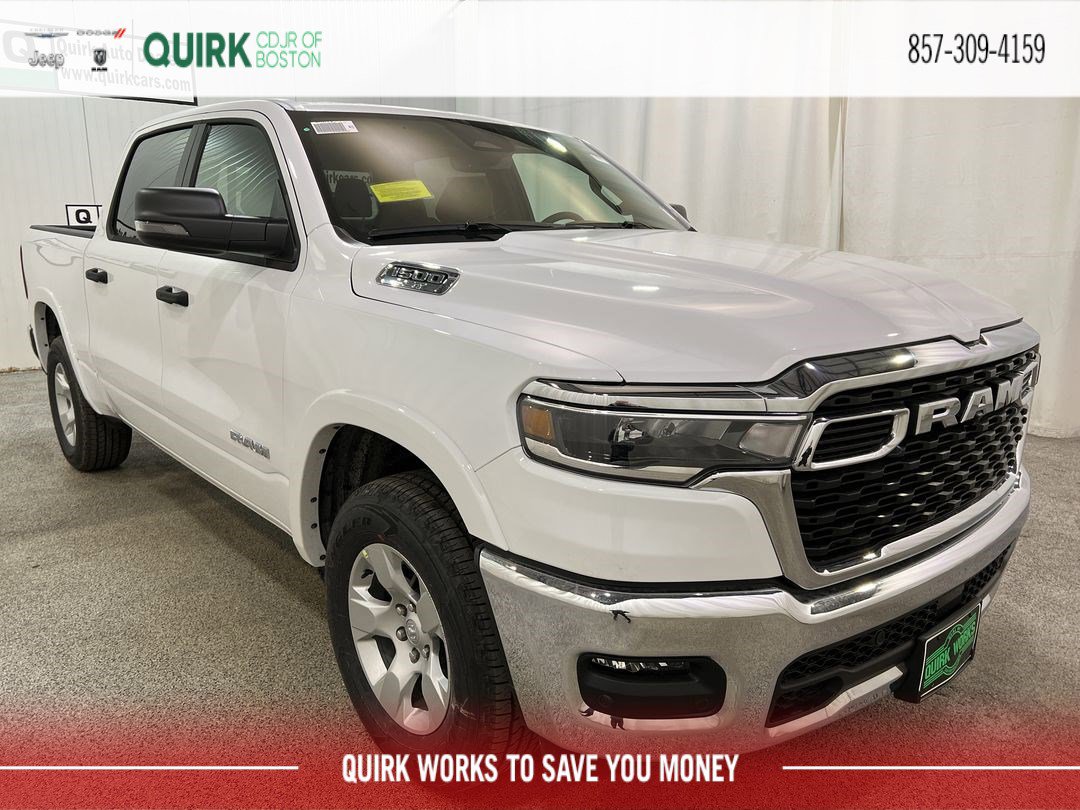 New 2025 Bright White Clearcoat Ram Big Horn image 1