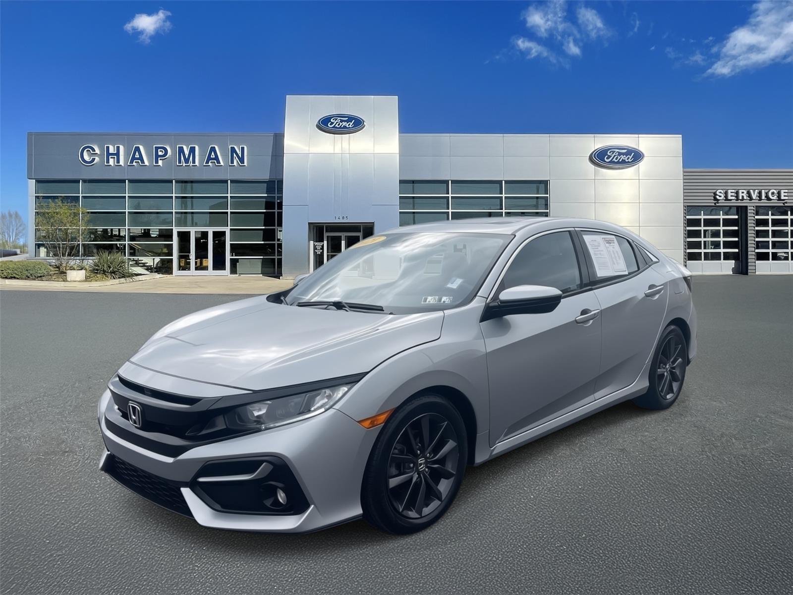 2021 Honda Civic Hatchback EX photo 3