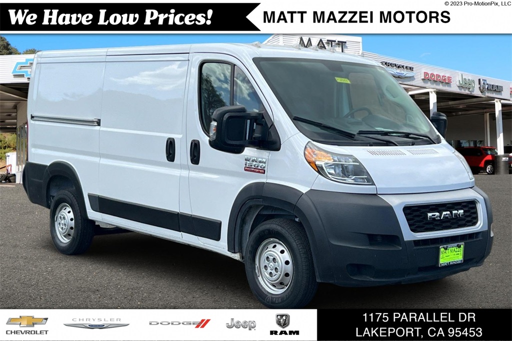2021 RAM ProMaster Cargo Van Base