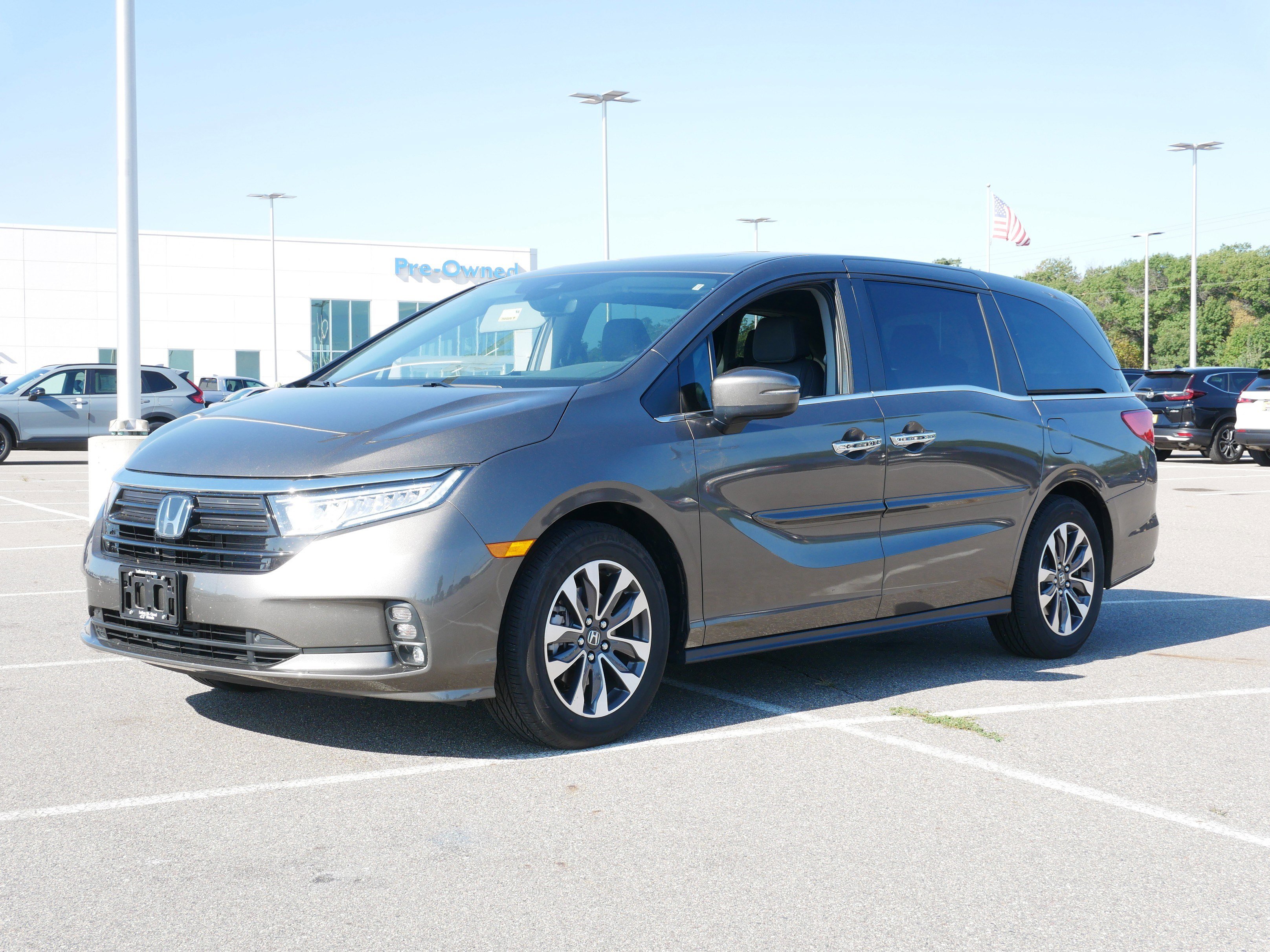 Used 2023 Honda Odyssey EX-L with VIN 5FNRL6H63PB037713 for sale in Waite Park, Minnesota