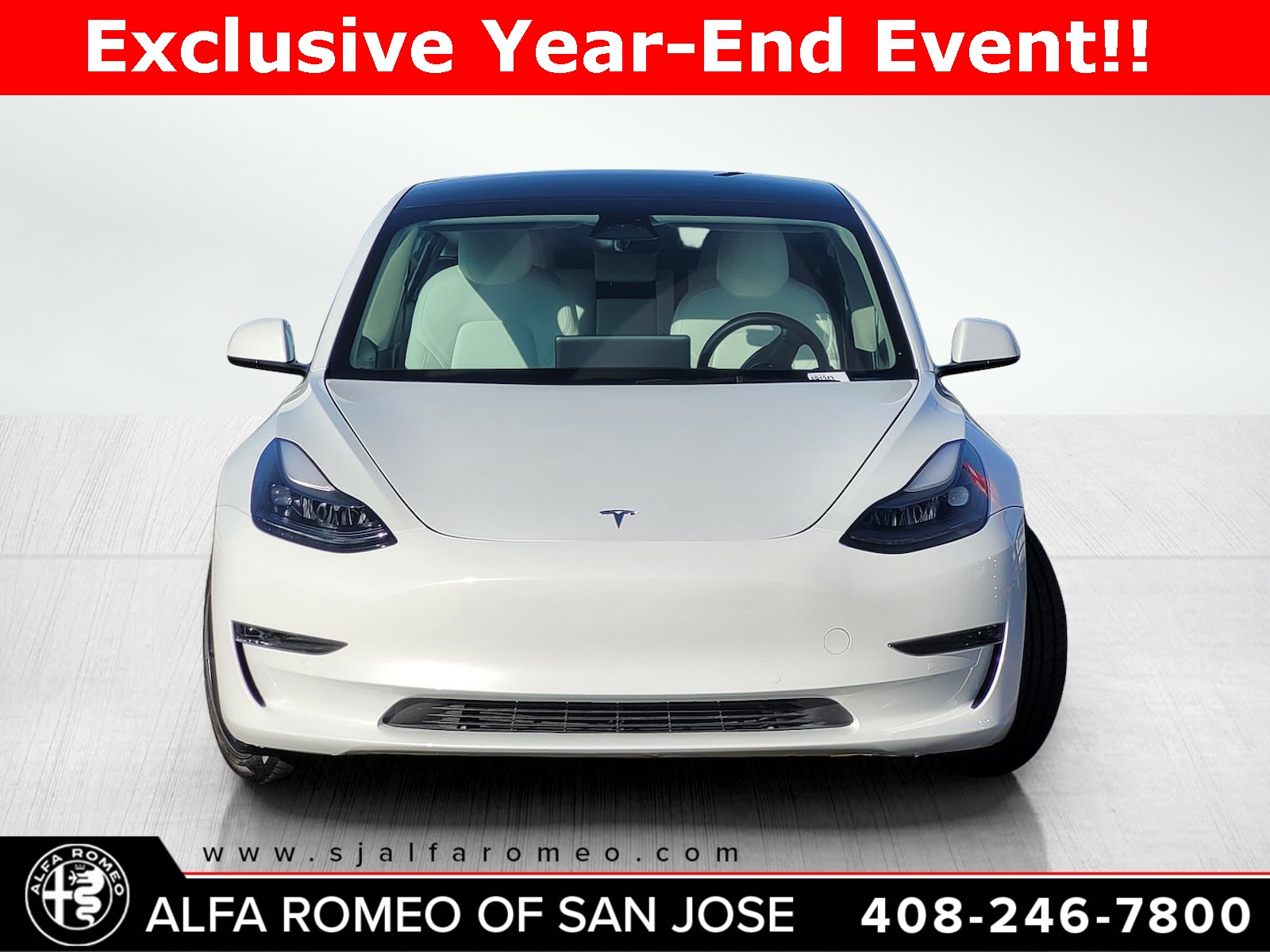 Used 2022 Tesla Model 3 Base with VIN 5YJ3E1EA8NF374967 for sale in San Jose, CA