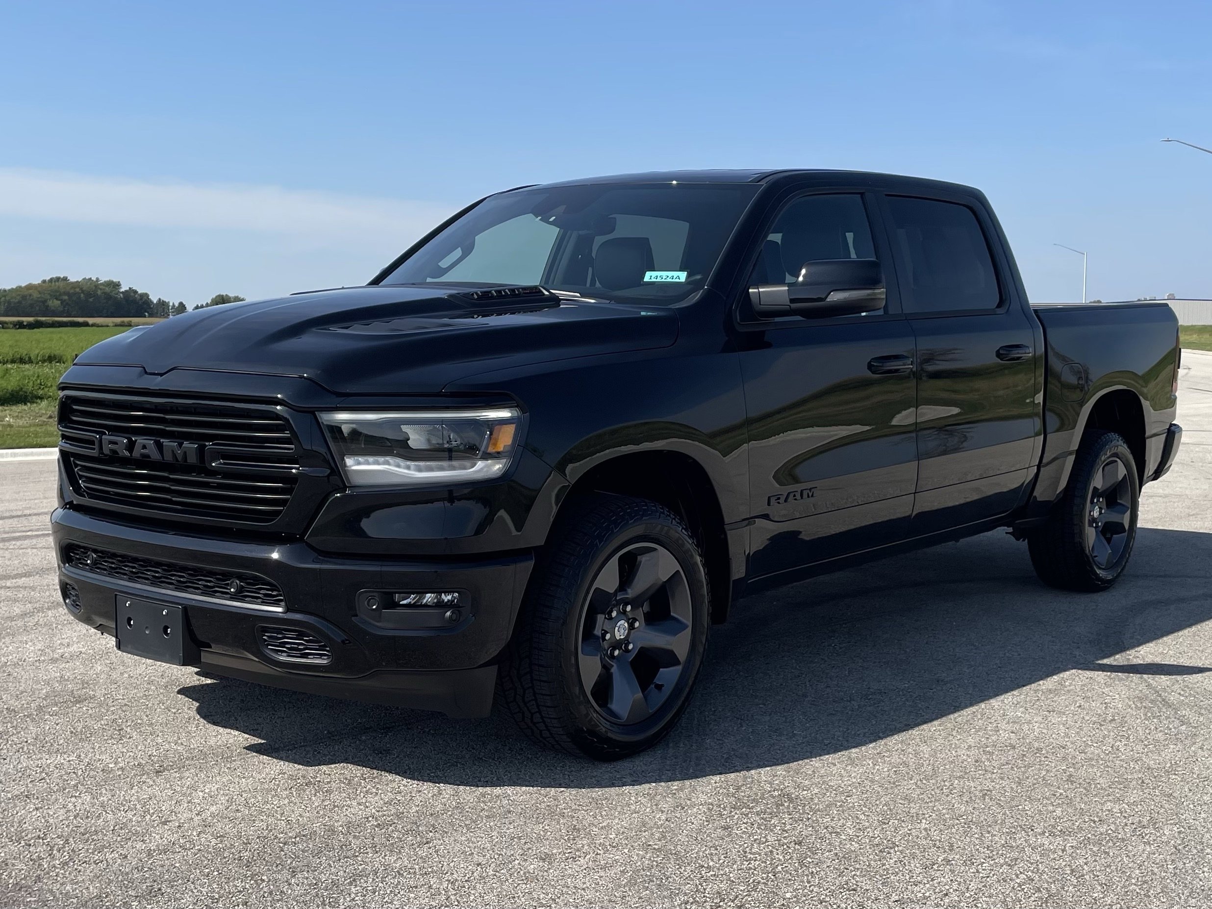 Used 2023 RAM Ram 1500 Pickup Laramie with VIN 1C6SRFJM2PN557290 for sale in Saint Charles, Minnesota