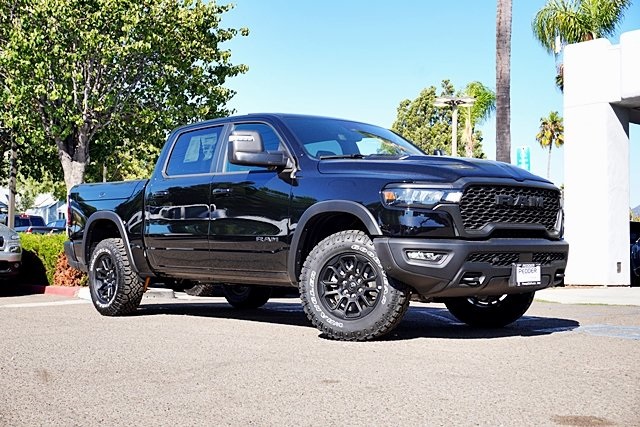 New 2026 Diamond Black Crystal Pearl-Coat Exterior Paint RAM Rebel image 2