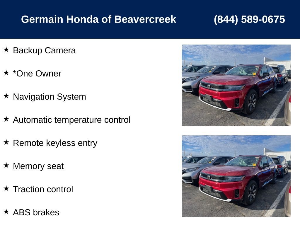 Used 2024 Honda Prologue Touring with VIN 3GPKHXRJ2RS523367 for sale in Beavercreek, OH