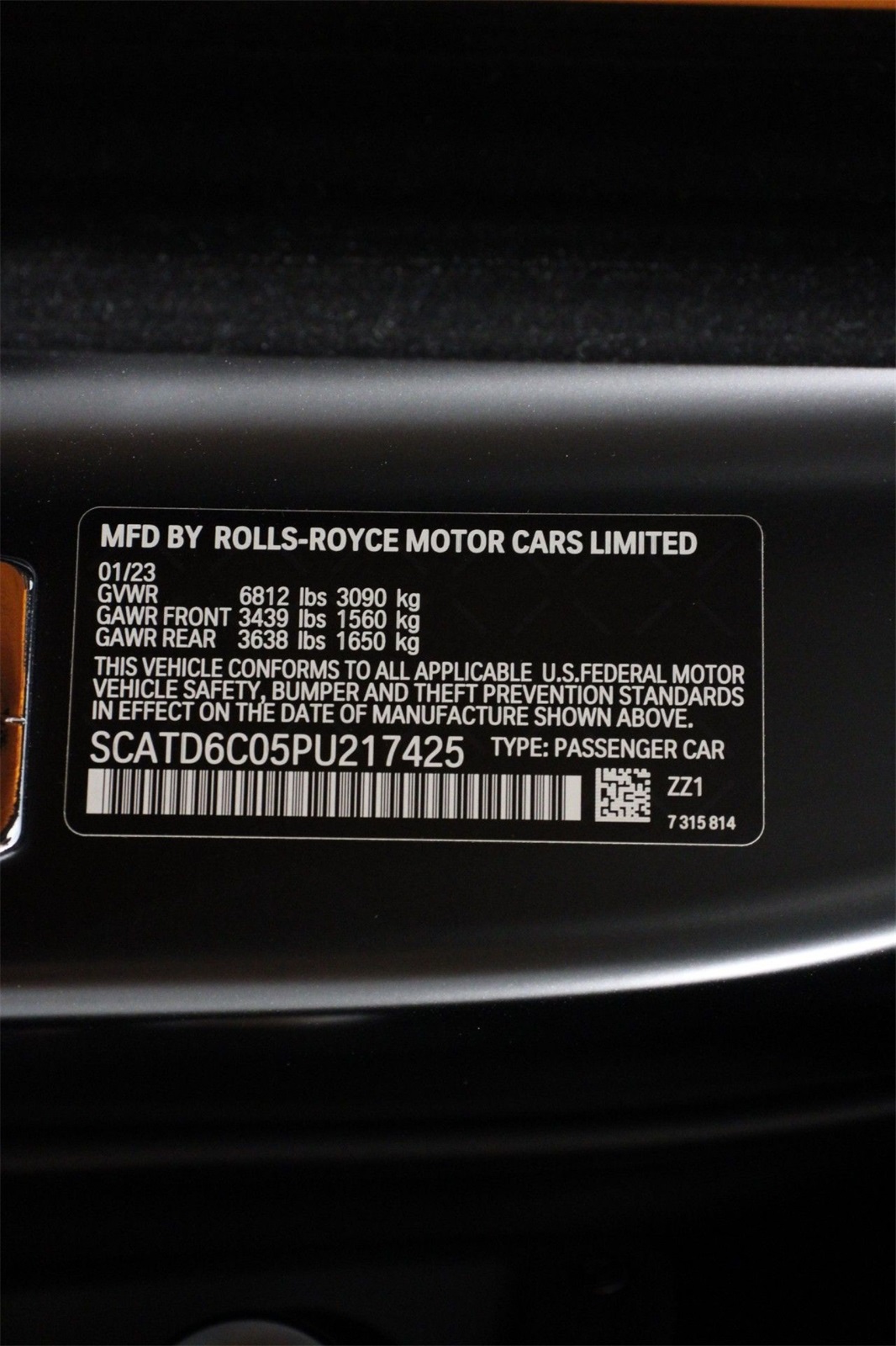 2023 Rolls Royce Ghost Black Badge photo 15