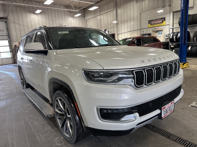 Certified 2022 Jeep Wagoneer Series III with VIN 1C4SJVDT5NS127653 for sale in Apple Valley, Minnesota