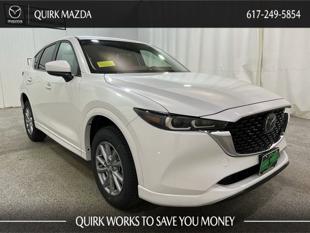 New 2025 Rhodium White Metallic Mazda 2.5 S Select Package image 1