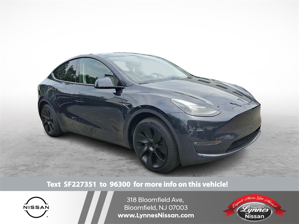 Used 2025 Tesla Model Y Long Range with VIN 7SAYGAEE0SF227351 for sale in Bloomfield, NJ