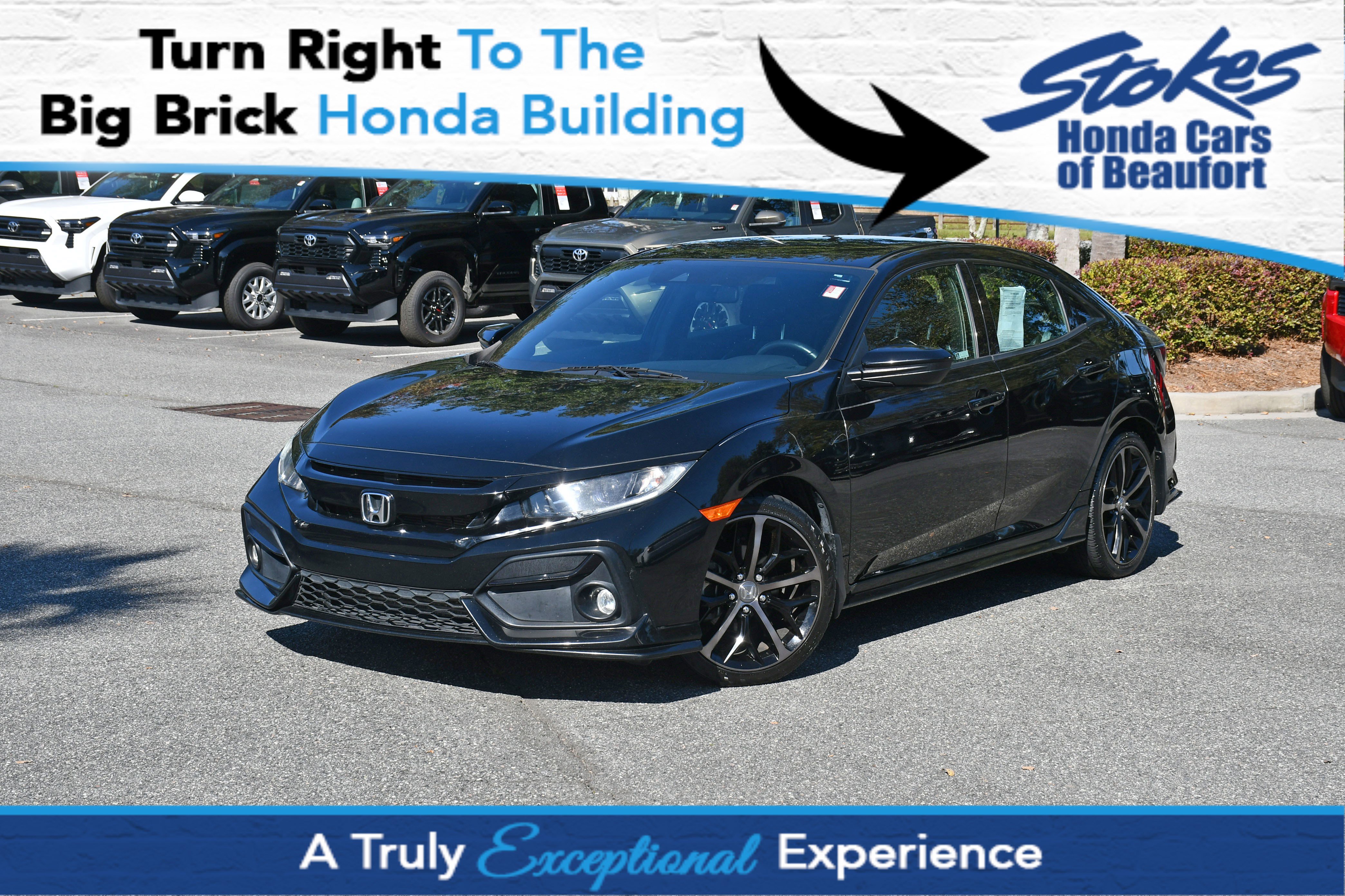 2021 Honda Civic Hatchback Sport's photo