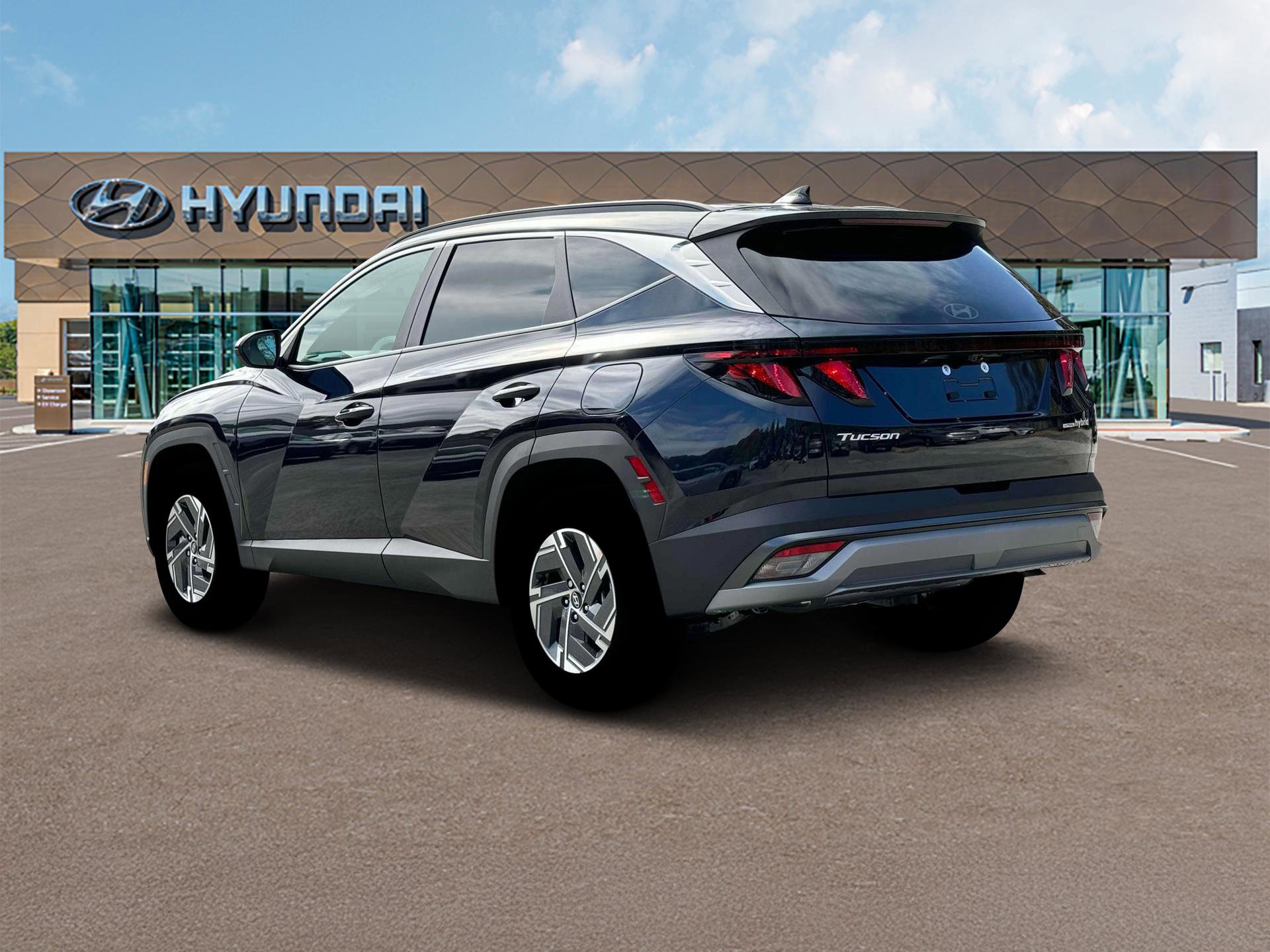 2025 Hyundai Tucson Hybrid Blue photo 3