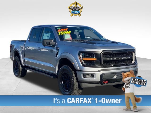 Used 2024 Iconic Silver Metallic Ford XLT image 1