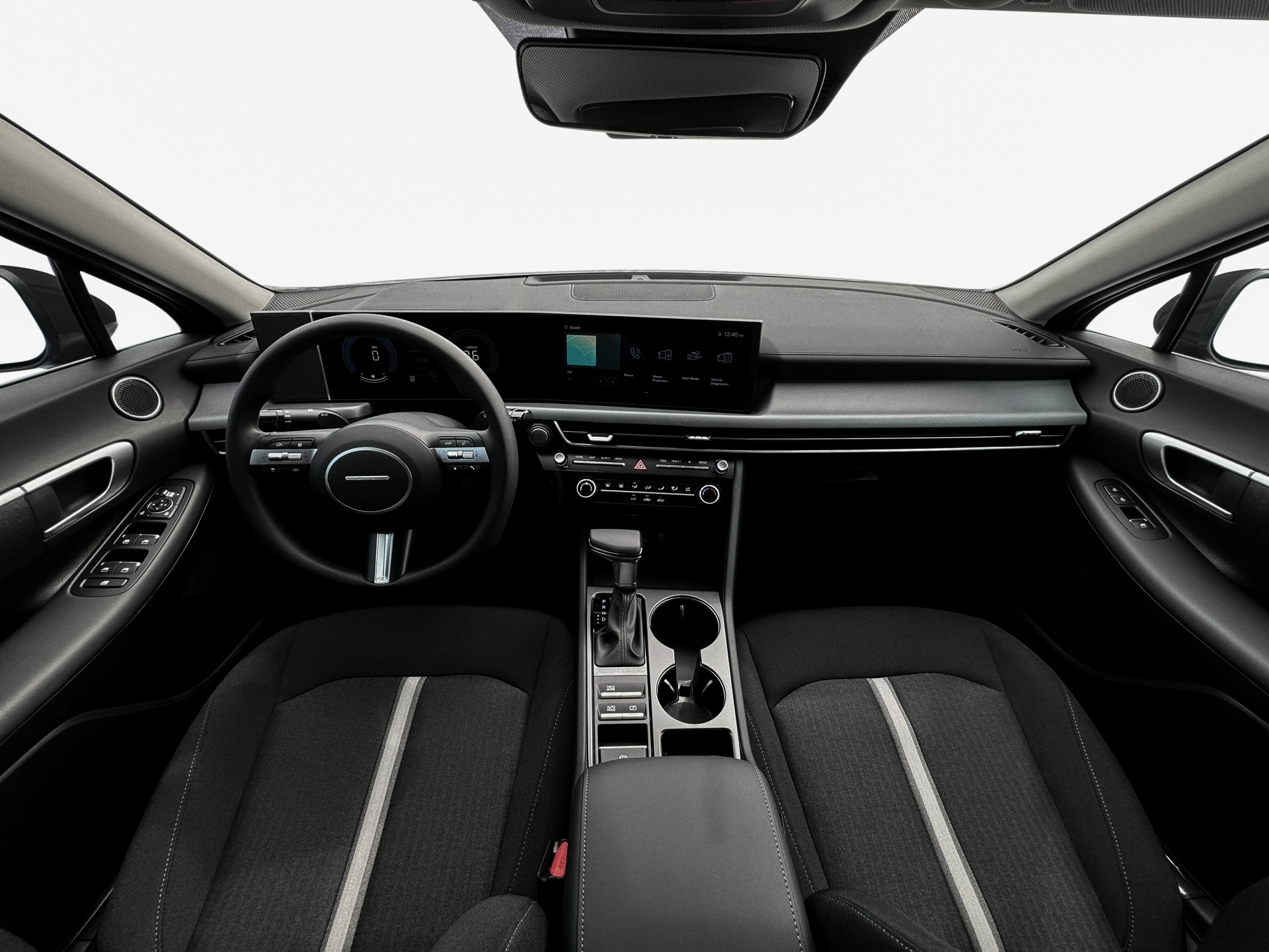 New 2025 White Hyundai SE image 39