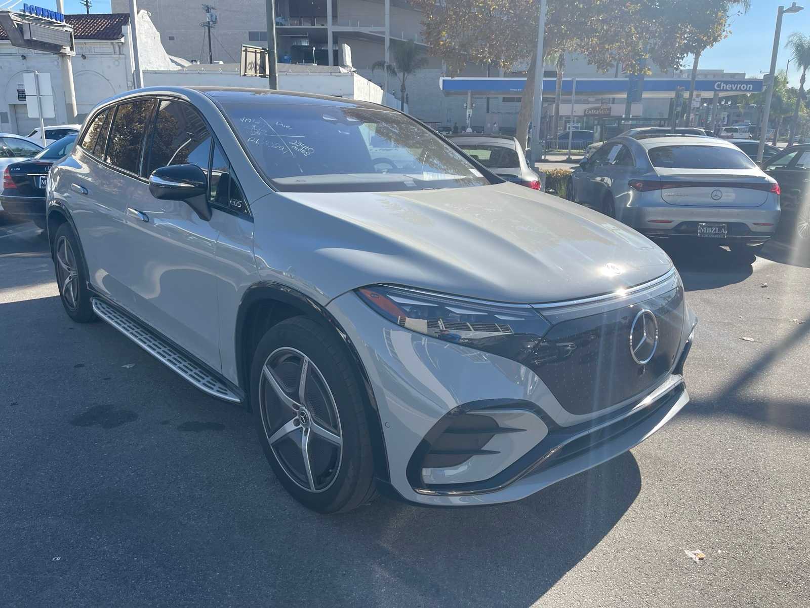 Certified 2023 Mercedes-Benz EQS SUV Base with VIN 4JGDM2EB8PA020279 for sale in Los Angeles, CA