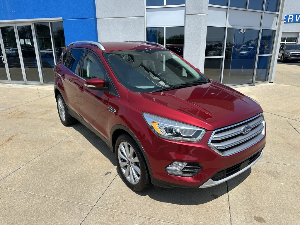Used 2017 Ford Escape Titanium with VIN 1FMCU9J97HUB85392 for sale in Bremen, IN