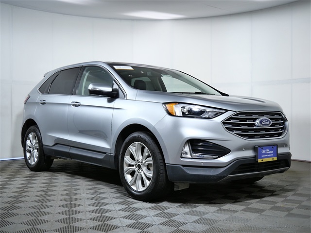 Certified 2023 Ford Edge Titanium with VIN 2FMPK4K92PBA00291 for sale in Apple Valley, Minnesota